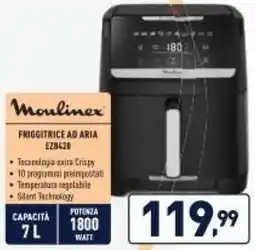 Unieuro Moulinex FRIGGITRICE AD ARIA EZ8428 offerta