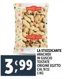 Deco Supermercati La stuzzicante arachidi in guscio tostate origine egitto cal 9/11 offerta