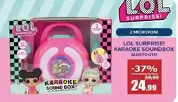 Happy Casa Lol surprise! karaoke soundbox bluetooth offerta