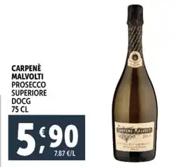 Deco Supermercati Carpenè malvolti prosecco superiore docg offerta