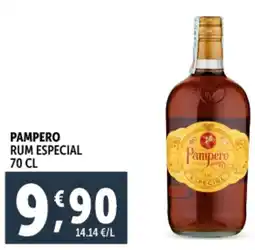 Deco Supermercati Pampero rum especial offerta