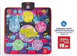 Happy Casa Dancing party tappeto musicale offerta