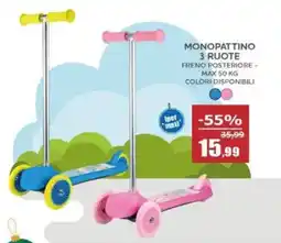 Happy Casa Monopattino 3 ruote offerta