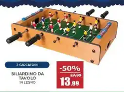 Happy Casa Biliardino da tavolo in legno offerta