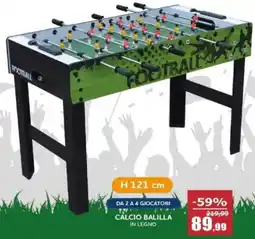 Happy Casa Calcio balilla in legno offerta