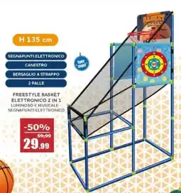 Happy Casa Freestyle basket elettronico 2 in 1 offerta