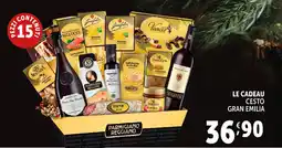 Deco Supermercati Le cadeau cesto gran emilia offerta