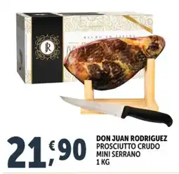 Deco Supermercati Don juan rodriguez prosciutto crudo mini serrano offerta