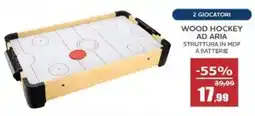 Happy Casa Wood hockey ad aria offerta