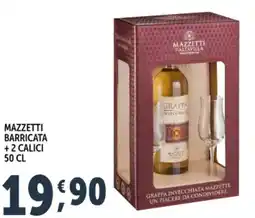 Deco Supermercati Mazzetti barricata +2 calici offerta