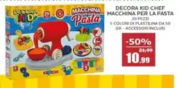 Happy Casa Decora kid chef macchina per la pasta offerta