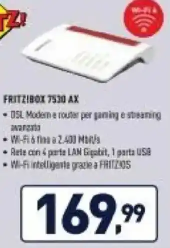 Unieuro FRITZ!BOX 7530 AX offerta