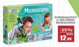 Happy Casa Scienza&gioco il mio primo microscopio offerta