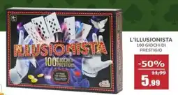 Happy Casa L'illusionista 100 giochi di prestigio offerta