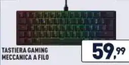 Unieuro Tastiera gaming meccanica a filo offerta