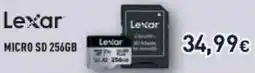 Unieuro Lexar MICRO SD 256GB offerta