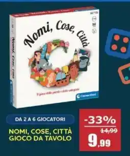 Happy Casa Nomi, cose, città gioco da tavolo offerta