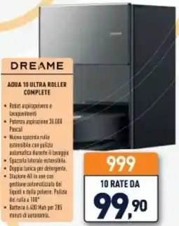 Unieuro Dreame aqua 10 ultra roller complete offerta