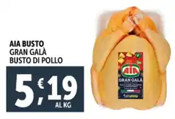 Deco Supermercati Aia busto gran galà busto di pollo offerta