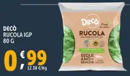 Deco Supermercati Decò rucola igp offerta