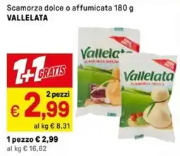 Iper La Grande Scamorza dolce o affumicata VALLELATA offerta