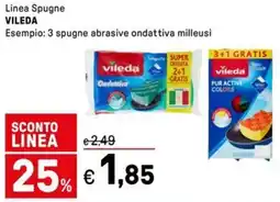 Iper La Grande Linea Spugne VILEDA offerta