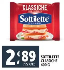 Deco Supermercati Sottilette classiche offerta