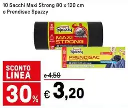 Iper La Grande 10 Sacchi Maxi Strong o Prendisac Spazzy offerta