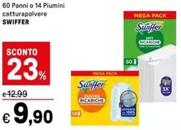 Iper La Grande 60 Panni o 14 Piumini catturapolvere SWIFFER offerta