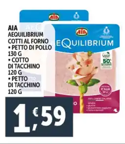 Deco Supermercati Aia aequilibrium cotti al forno offerta
