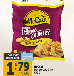 Deco Supermercati Mccain forno country offerta