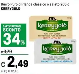 Iper La Grande Burro Puro d'Irlanda classico o salato KERRYGOLD offerta