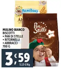 Deco Supermercati Mulino bianco biscotti pan di stelle, ritornelli, abbracci offerta