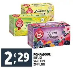 Deco Supermercati Pompadour infusi offerta