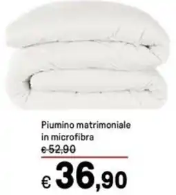 Iper La Grande Bassetti mania Piumino matrimoniale in microfibra offerta