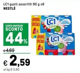 Iper La Grande Lc1 LC1 gusti assortiti 90 g x8 NESTLÉ offerta