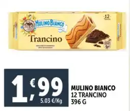 Deco Supermercati Mulino bianco 12 trancino offerta