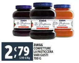 Deco Supermercati Zuegg confetture la pasticcera offerta
