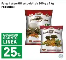 Iper La Grande Funghi assortiti surgelatiPorcini selezionali PETRUCCI offerta