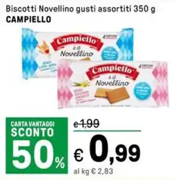 Iper La Grande Biscotti Novellino CAMPIELLO offerta
