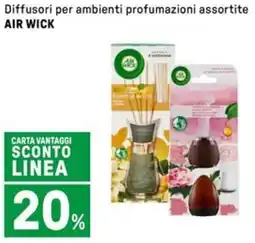 Iper La Grande Diffusori per ambienti profumazioni assortite AIR WICK offerta