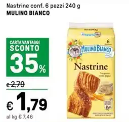 Iper La Grande Nastrine MULINO BIANCO offerta