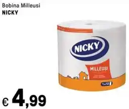 Iper La Grande Bobina Milleusi NICKY offerta