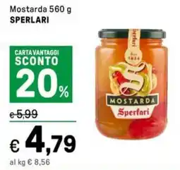 Iper La Grande Mostarda SPERLARI offerta