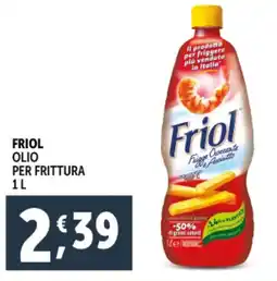 Deco Supermercati Friol olio per frittura offerta