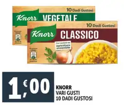 Deco Supermercati Knorr 10 dadi gustosi offerta