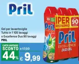 Iper La Grande Gel per lavastoviglie Tutto PRIL offerta