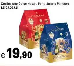 Iper La Grande Confezione Dolce Natale Panettone o Pandoro LE CADEAU offerta