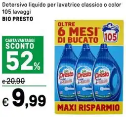 Iper La Grande Detersivo liquido per lavatrice classico o color offerta