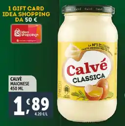 Deco Supermercati Calvé maionese offerta